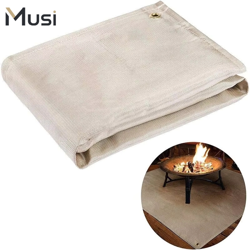 Outdoor Camping Grill - Barbekü Izgara Matı Ateşe Dayanıklı Yalıtım