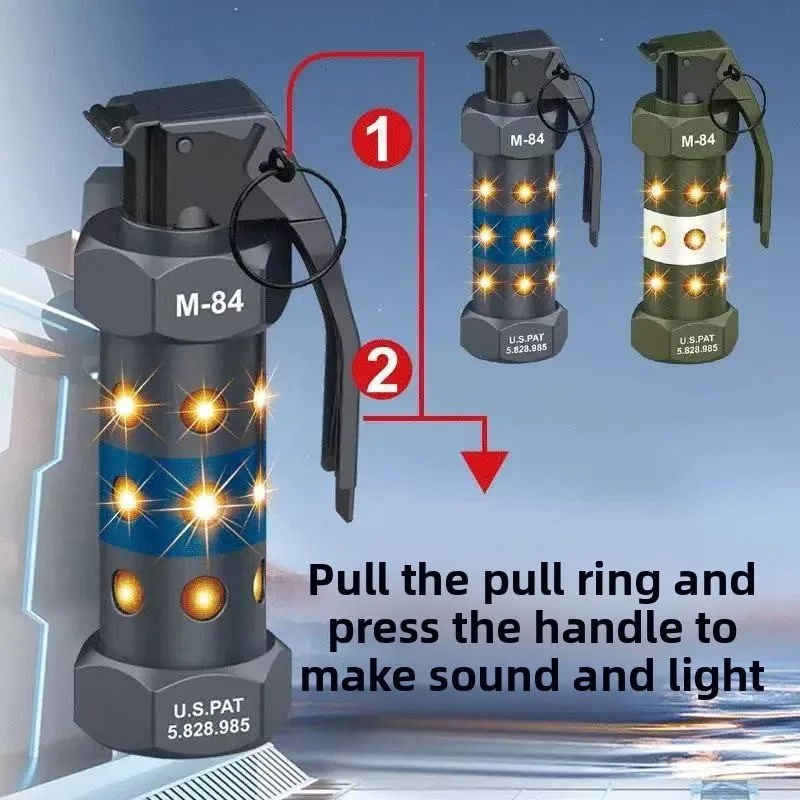 Outdoor Camping Essential Gear - Taktik M84 Sahte Bomba Modeli Strobe