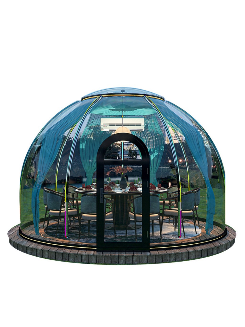 Outdoor Camping Exhibition - Şeffaf Kubbe Balon Ev, Açık Hava