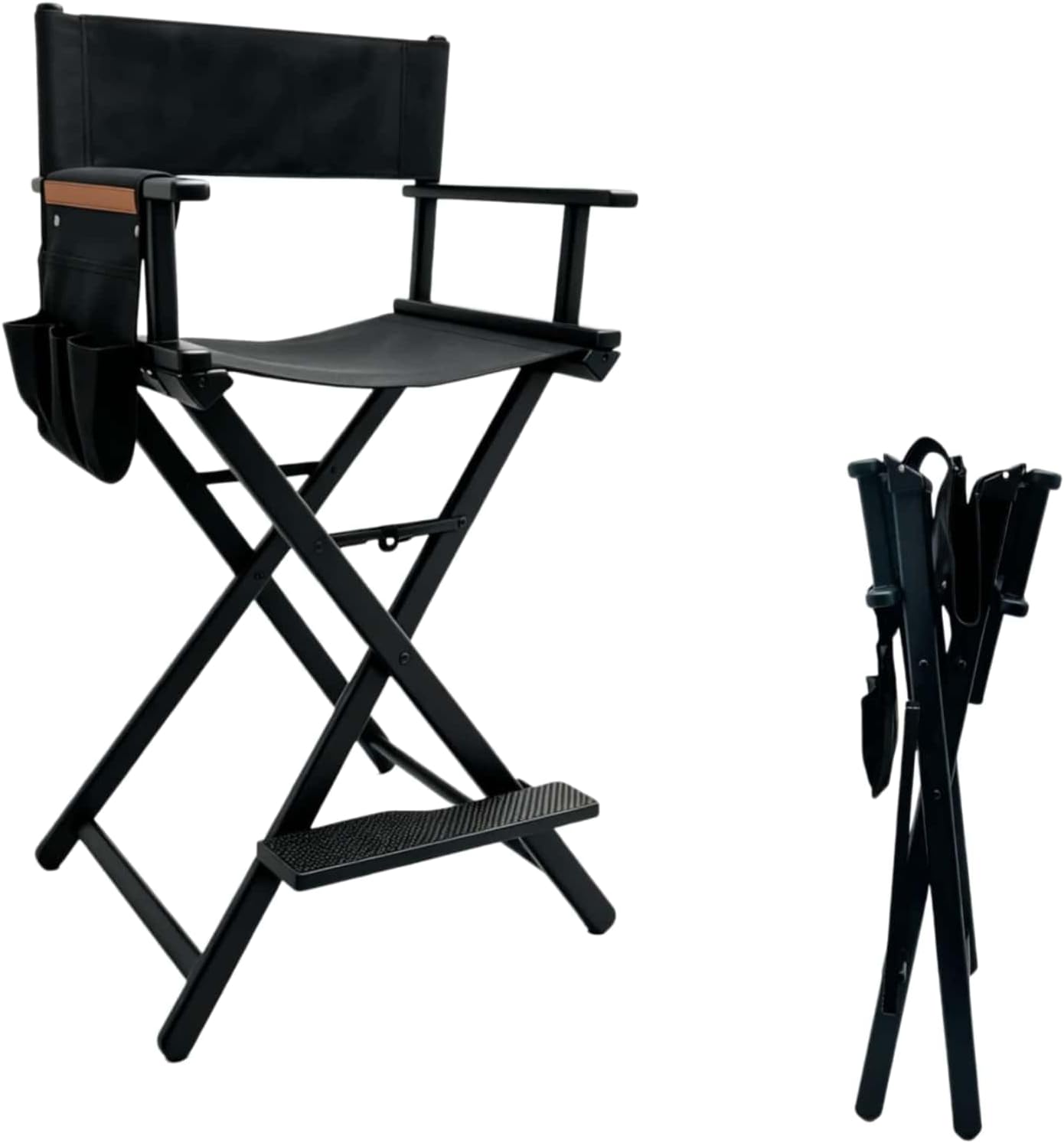 Outdoor Camping High Chair - Uzun Yönetmen Koltuğu Taşınabilir Alüminyum Oturma