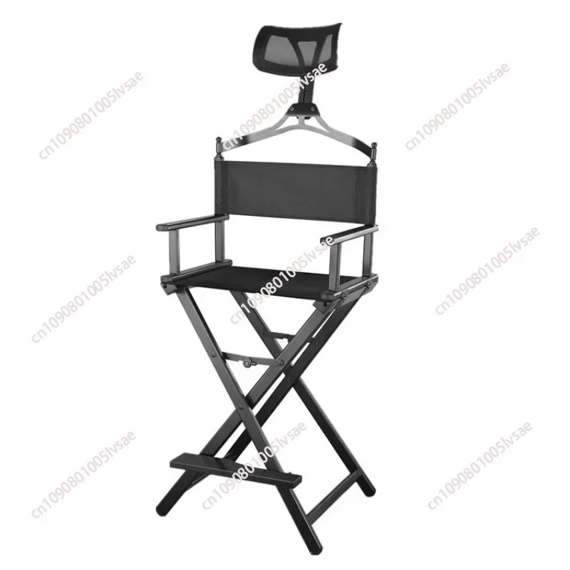 Outdoor Camping High Chair - Açık Katlanır Sandalye Direktörü Makyaj Koltuğu