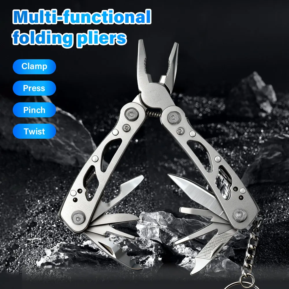 Outdoor Camping Essential Gear - Açık Hava Çok Amaçlı Paslanmaz Çelik