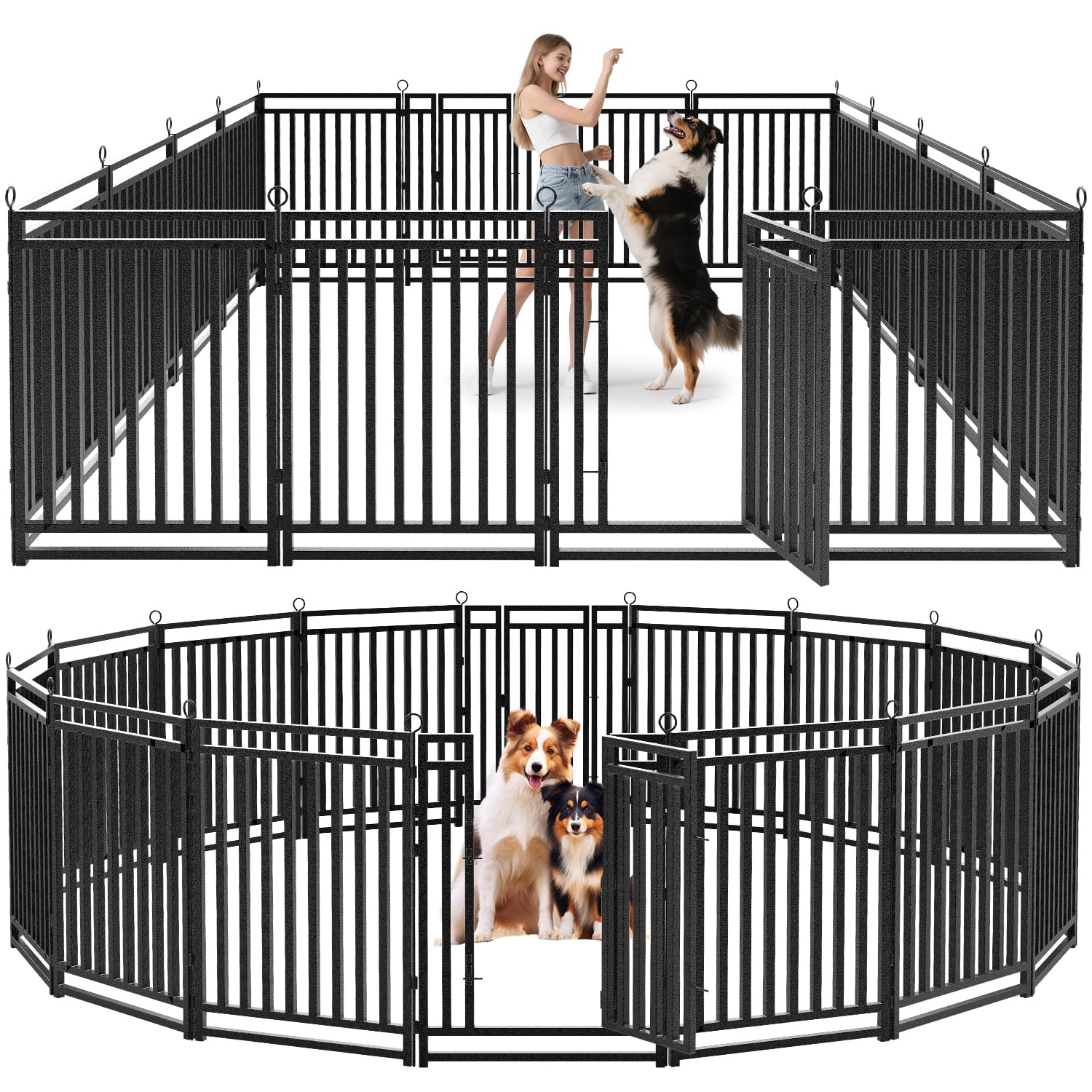 Outdoor Camping Dog Fence - Kalınlaştırılmış Dış Mekan Köpek Çiti 40