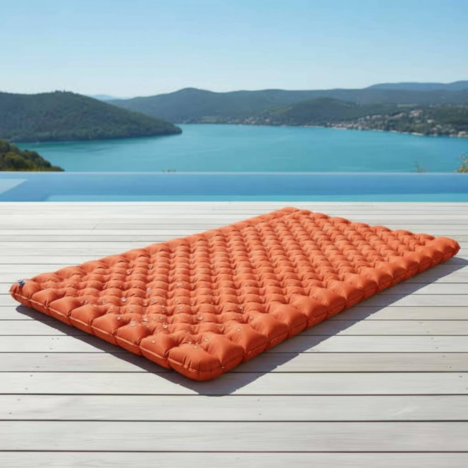 Outdoor Camping Quilt - Şişirilebilir Kamp Matı Naylon TPU Şişirilebilir