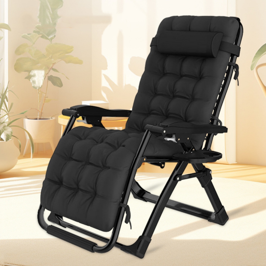Quality Outdoor Camping Chairs - Yüksek Kaliteli Siyah ve Gri Kalınlaştırılmış