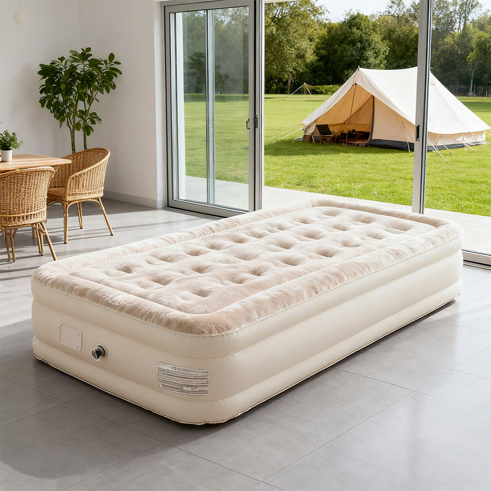 Camping Outdoor Or Indoor - Hava Yatağı Dahili Pompa Kendiliğinden Şişen