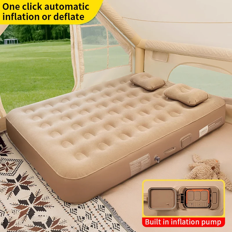 Camping Outdoor Or Indoor - Yeni hava yatağı dahili pompa kendinden