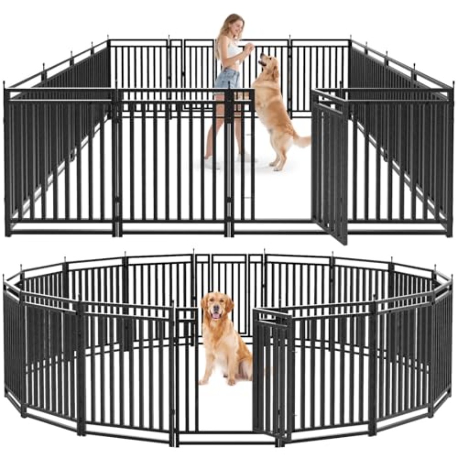 Outdoor Camping Dog Fence - Taşınabilir Köpek Oyun Parkı, Karavan Kampı