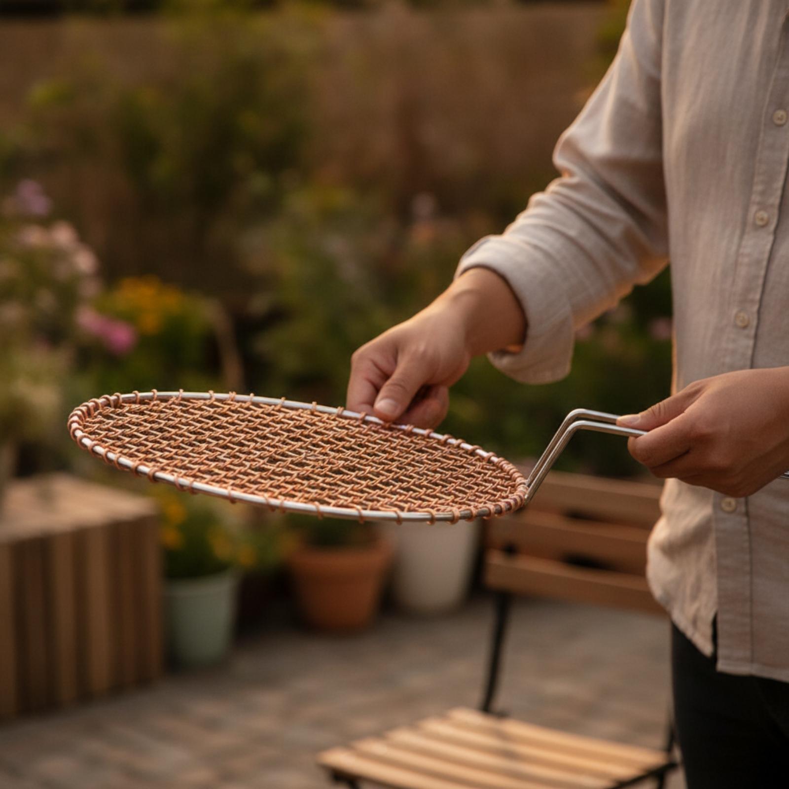 Taşınabilir Bakır Örgü Yuvarla - Outdoor Camping Grill incelemesi ve fiyatı