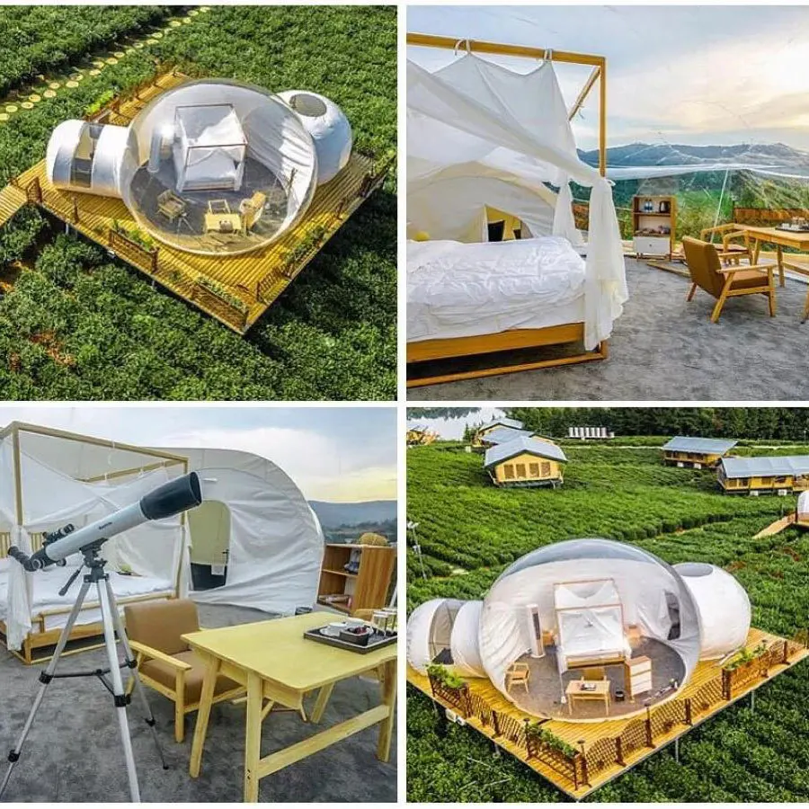 İnternet ünlüsü şişme balon ev - Outdoor Camping Exhibition incelemesi ve fiyatı