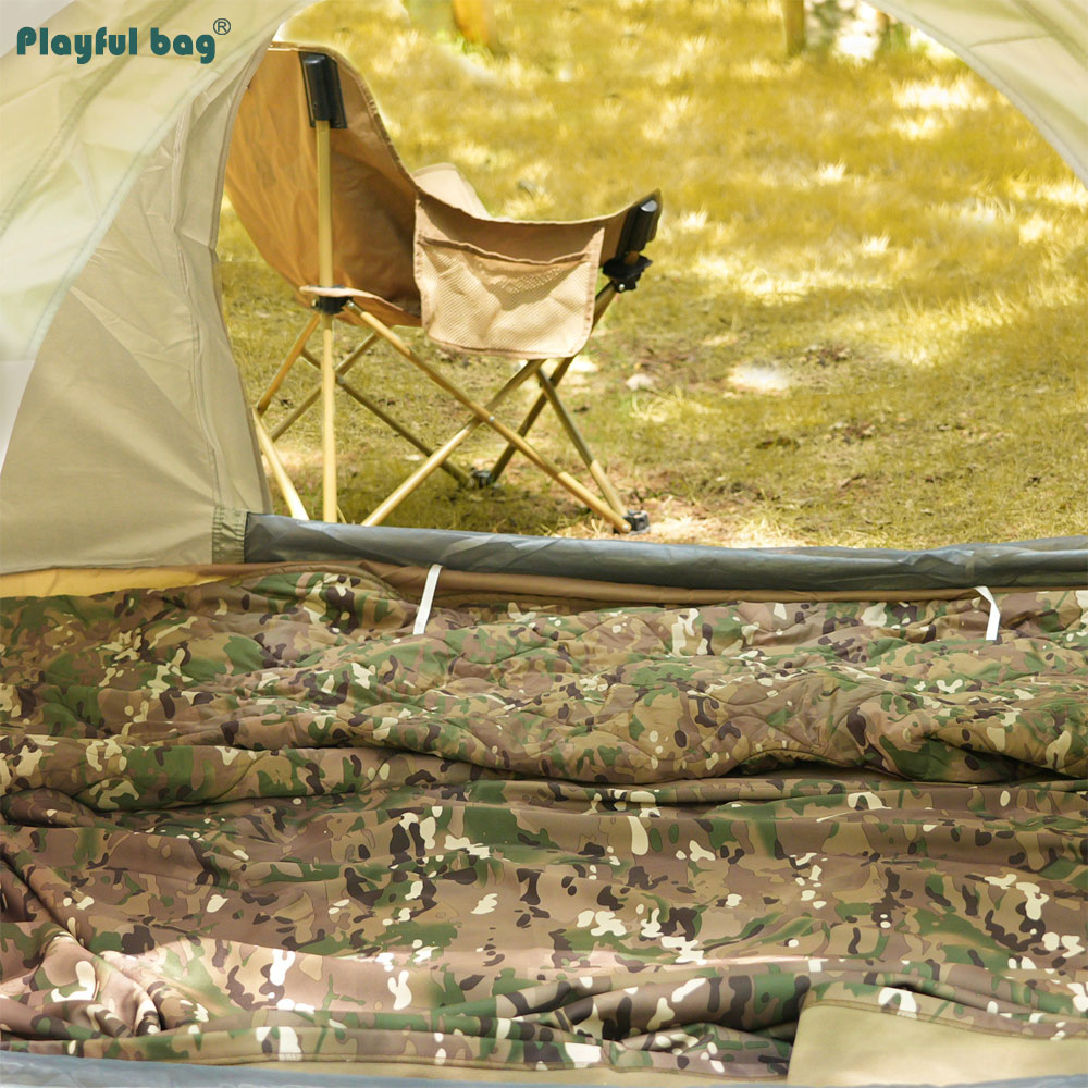 Kamp Kamuflaj Yorgan Çok Fonks - Outdoor Camping Quilt incelemesi ve fiyatı
