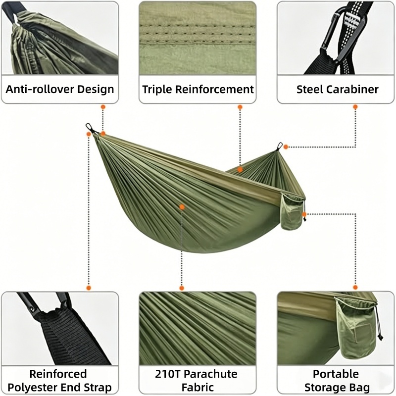 Yeni tip dış mekan kamp hamakı - Camping Outdoor Or Indoor incelemesi ve fiyatı