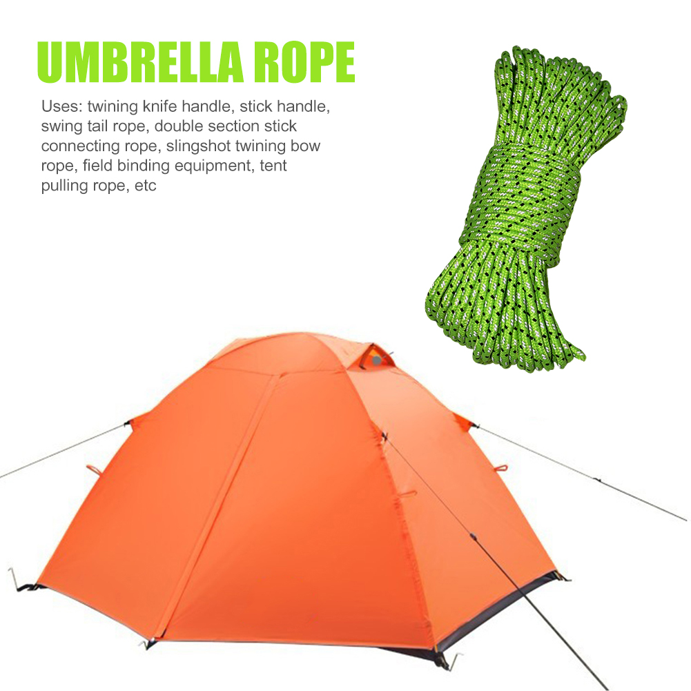 20m 4mm Survival Paracord Nayl - Outdoor Camping Quotes incelemesi ve fiyatı