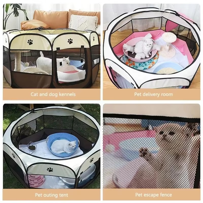 Taşınabilir Katlanır Evcil Hay - Outdoor Camping Dog Fence incelemesi ve fiyatı