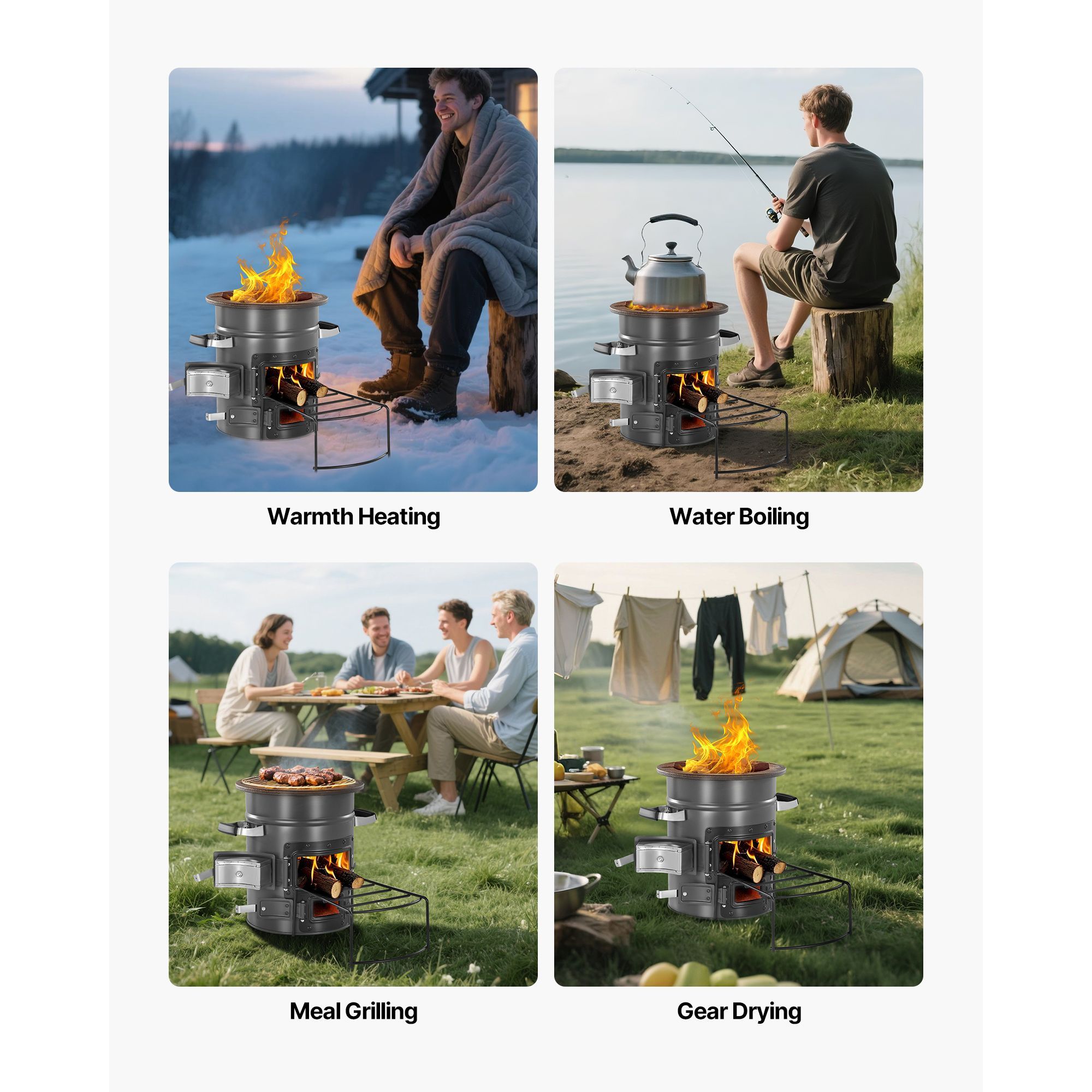 Kamp Roket Sobası, Taşıma Çant - Camping Outdoor Or Indoor incelemesi ve fiyatı