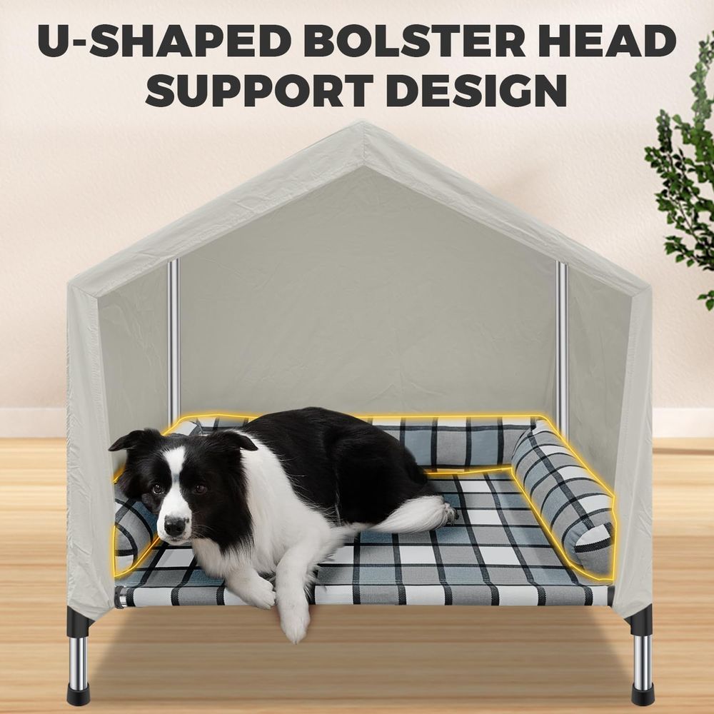 Yükseltilmiş Köpek Yatağı Evi  - Camping Outdoor Or Indoor incelemesi ve fiyatı