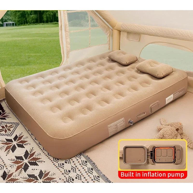 Yeni şişme yatak, dahili pompa - Camping Outdoor Or Indoor incelemesi ve fiyatı