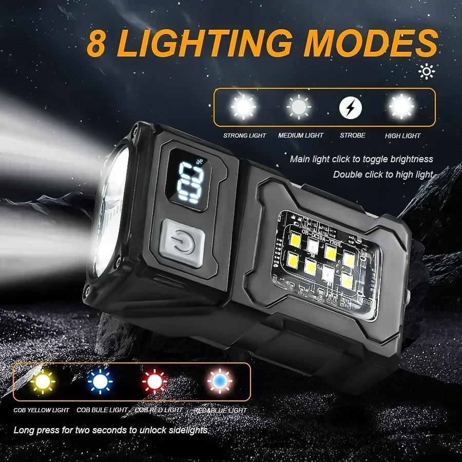 Mini USB Şarjlı LED El Feneri  - Outdoor Camping Decor incelemesi ve fiyatı