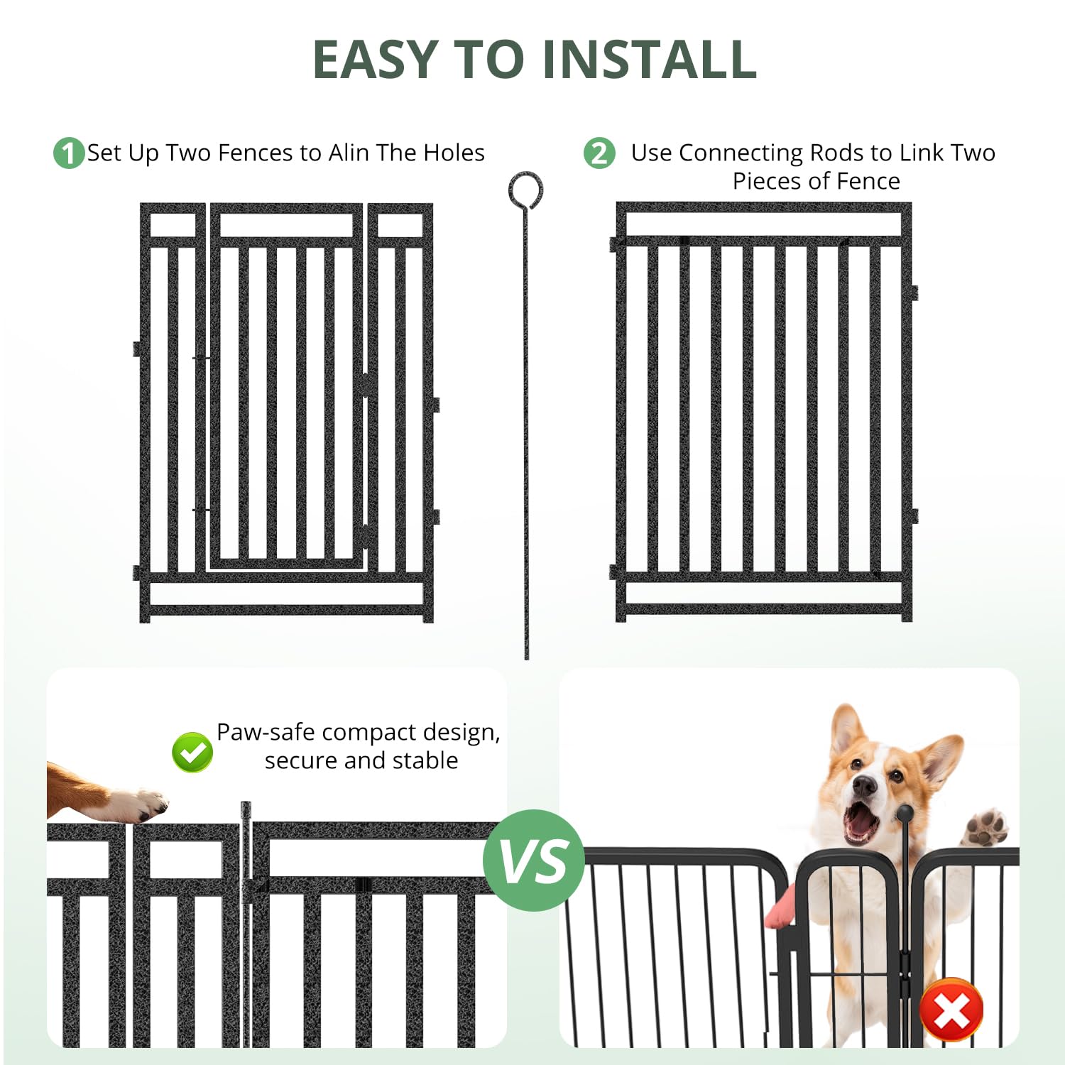 Kalınlaştırılmış Dış Mekan Köp - Outdoor Camping Dog Fence incelemesi ve fiyatı