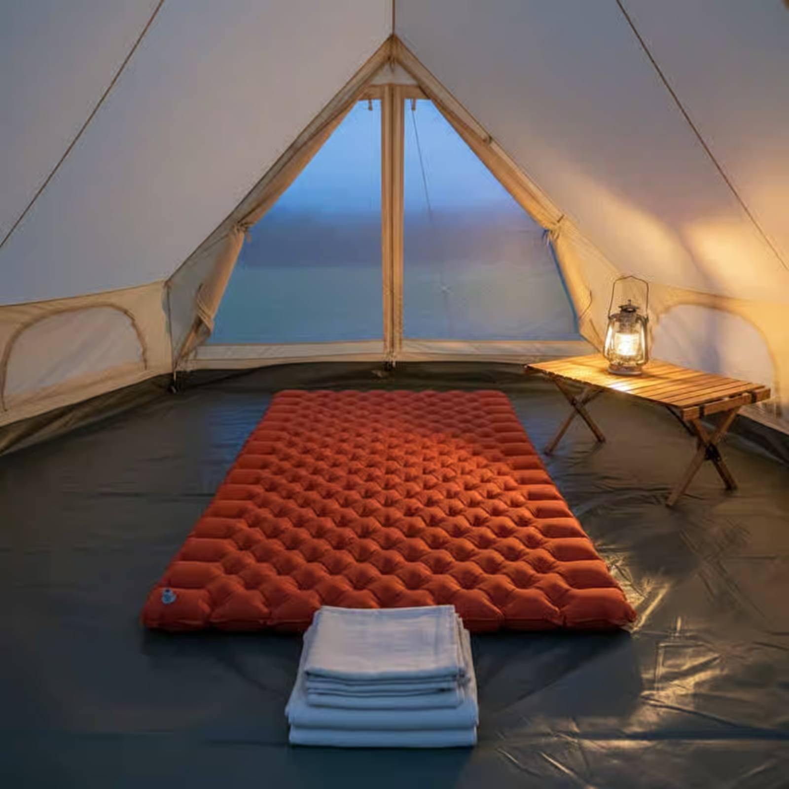 Şişirilebilir Kamp Matı Naylon - Outdoor Camping Quilt incelemesi ve fiyatı
