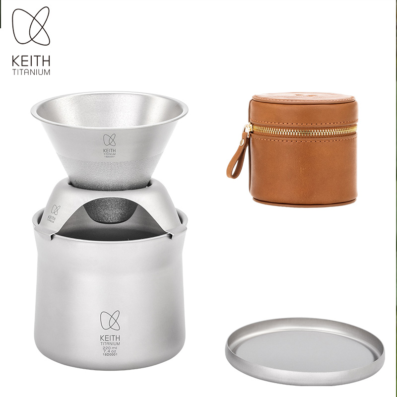 KEITH Titanyum El Demleme Kahv - Outdoor Camping Wallpaper incelemesi ve fiyatı