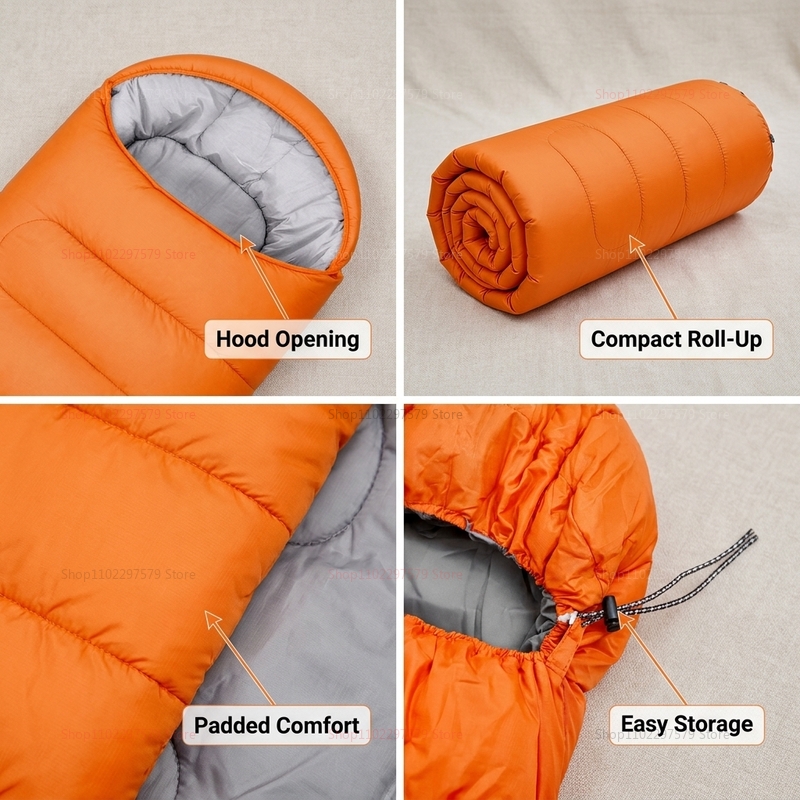 Kamp uyku tulumu hafif 4 mevsi - Outdoor Camping In Winter incelemesi ve fiyatı