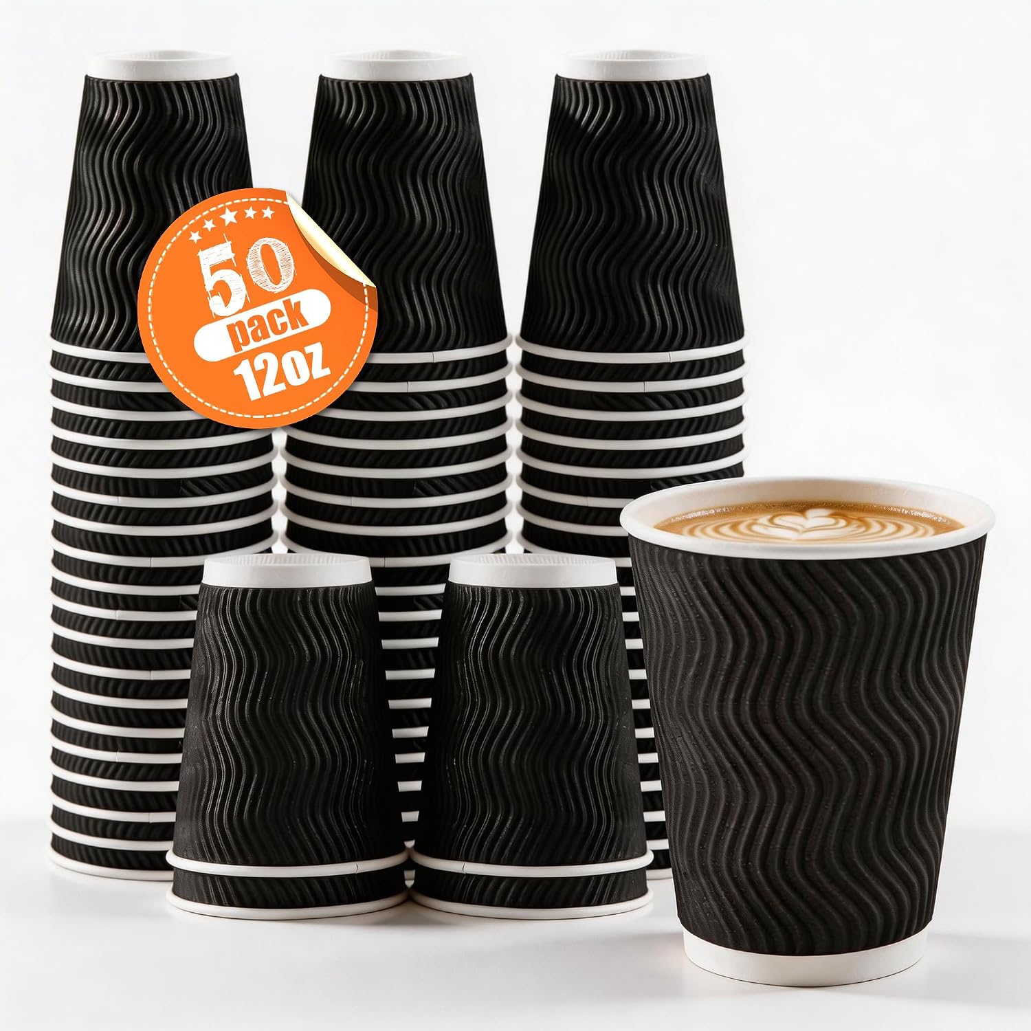 50'li Paket 350 ml Ripple Duva - Outdoor Camping Wallpaper incelemesi ve fiyatı