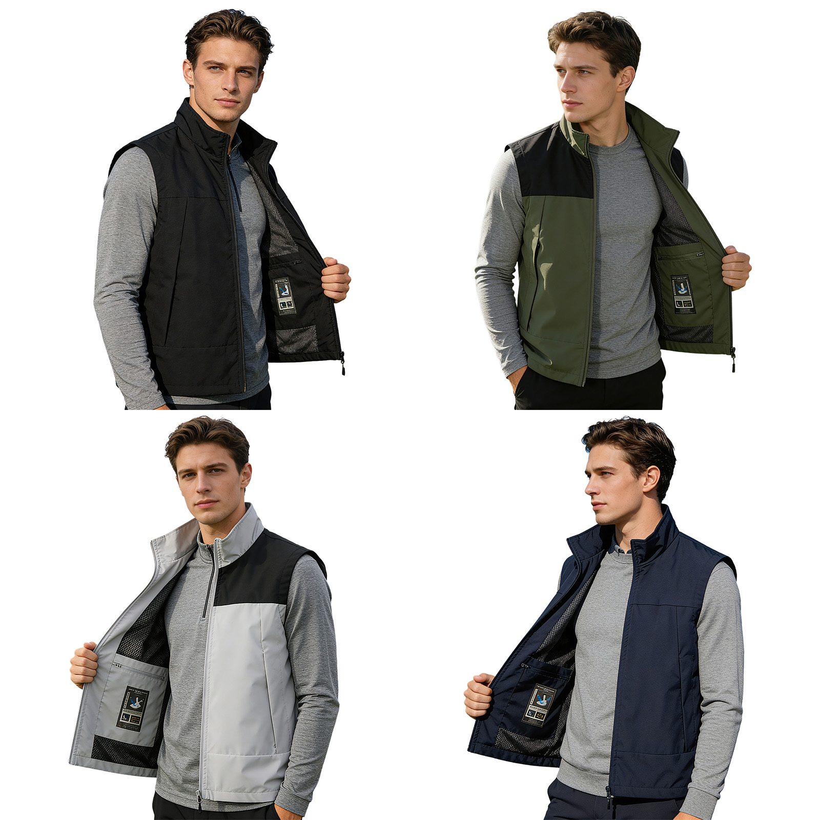 # M-5XL Erkek Golf Yeleği, Dik - Outdoor Camping In Winter incelemesi ve fiyatı