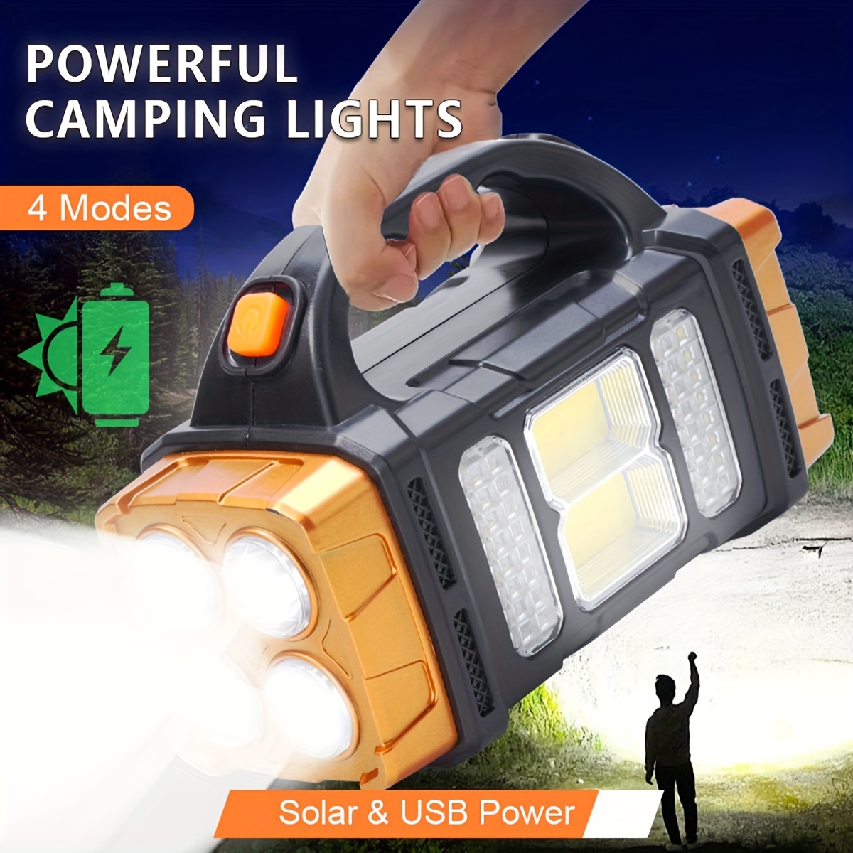 Yeni Yükseltilmiş Şarj Edilebi - Outdoor Camping Decor incelemesi ve fiyatı