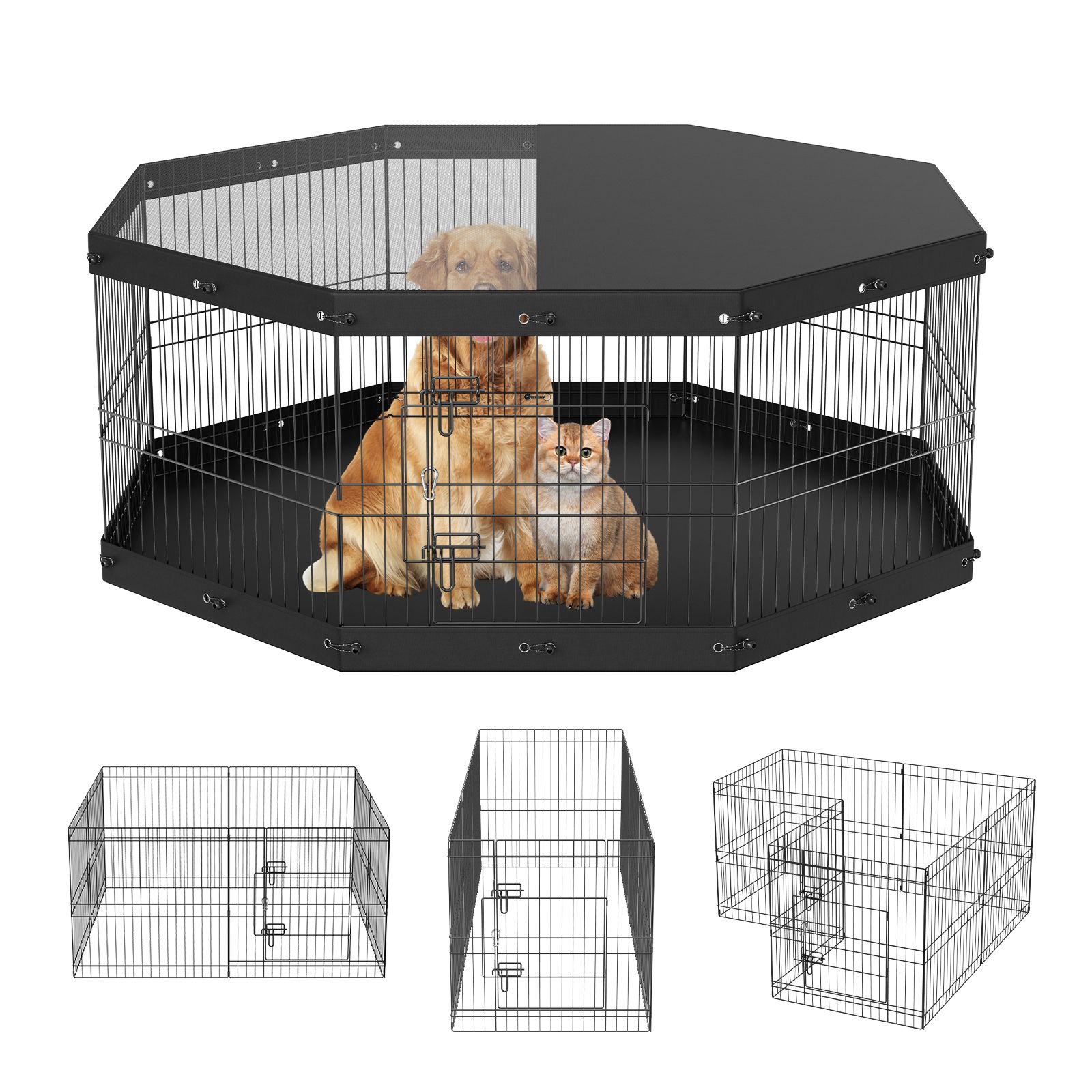 Köpek Oyun Parkı, 8 Panelli Ka - Outdoor Camping Dog Fence incelemesi ve fiyatı