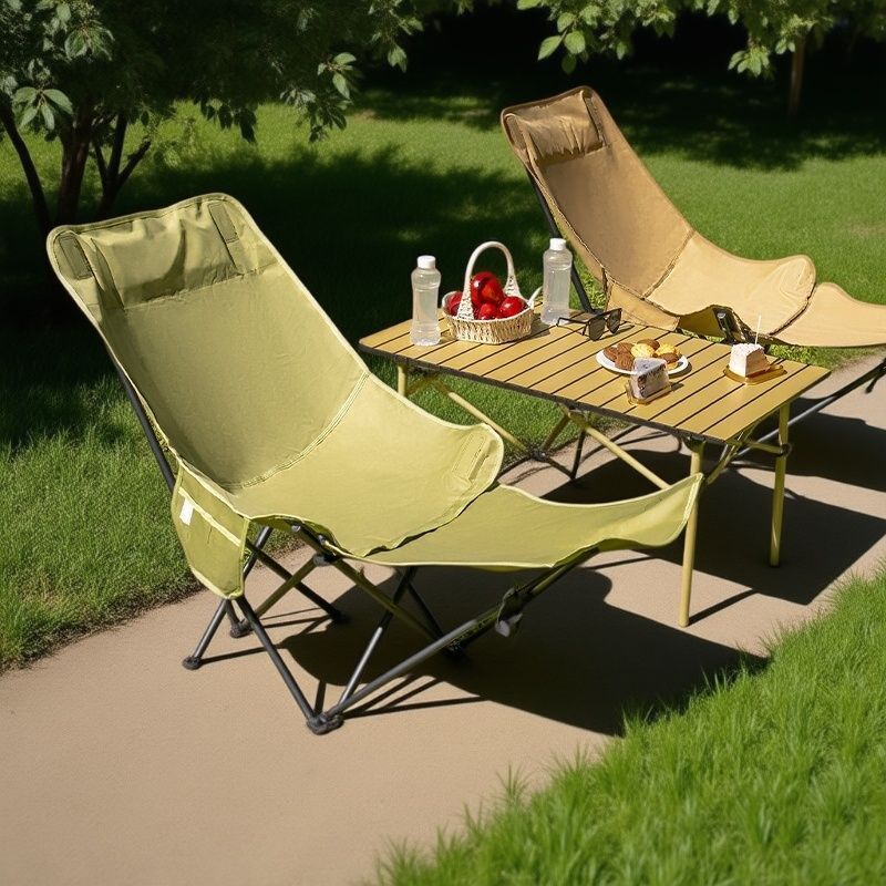 Dört ayarlanabilir ayaklı ayak - Outdoor Camping Lounge Chairs incelemesi ve fiyatı