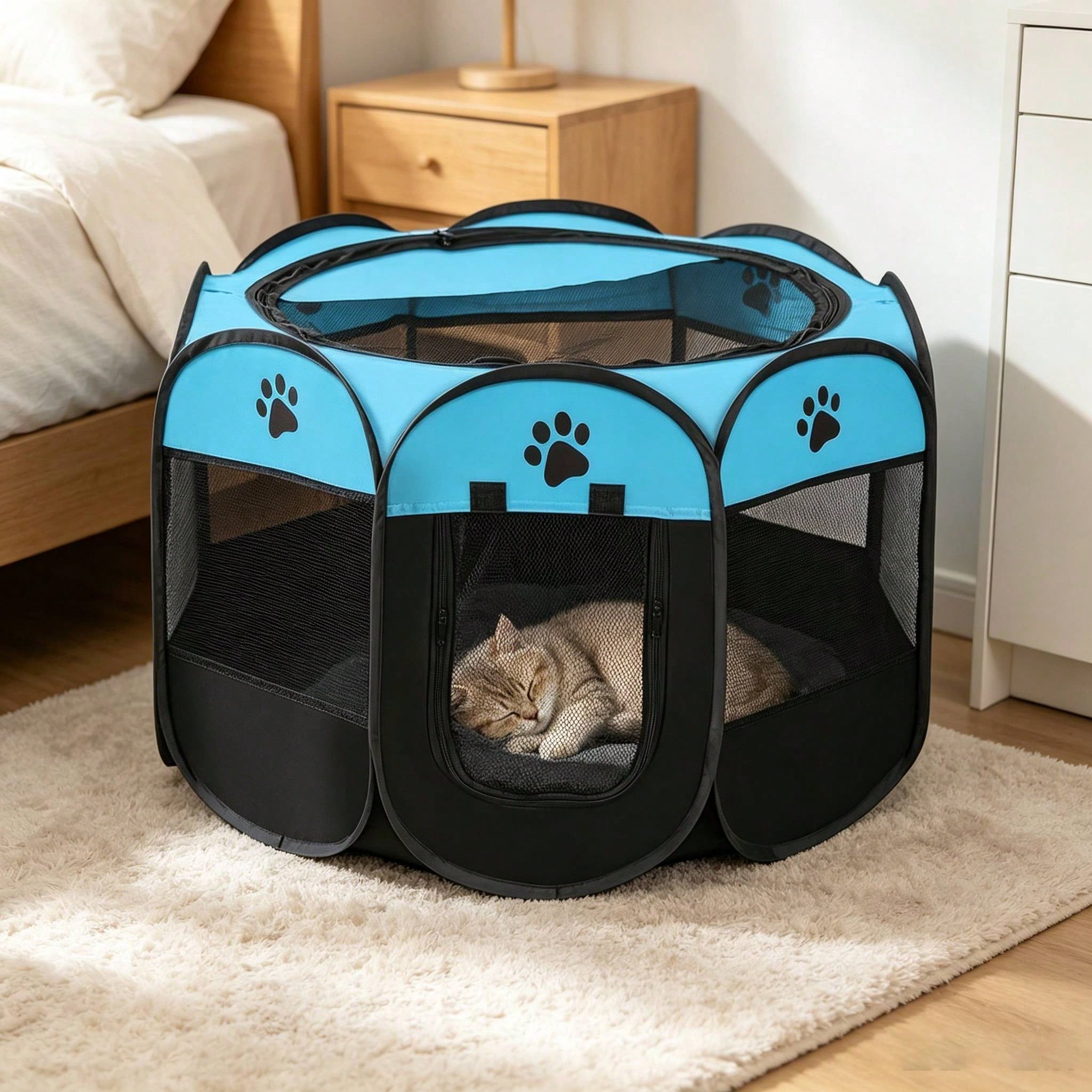 Bu Katlanabilir Sekizgen Evcil - Outdoor Camping Dog Fence incelemesi ve fiyatı
