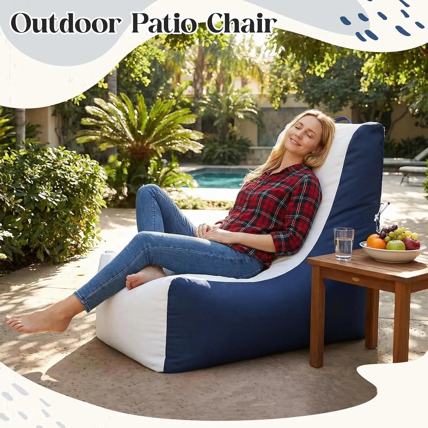 1 Adet Tekne Koltuk Minderi, S - Outdoor Camping Lounge Chairs incelemesi ve fiyatı