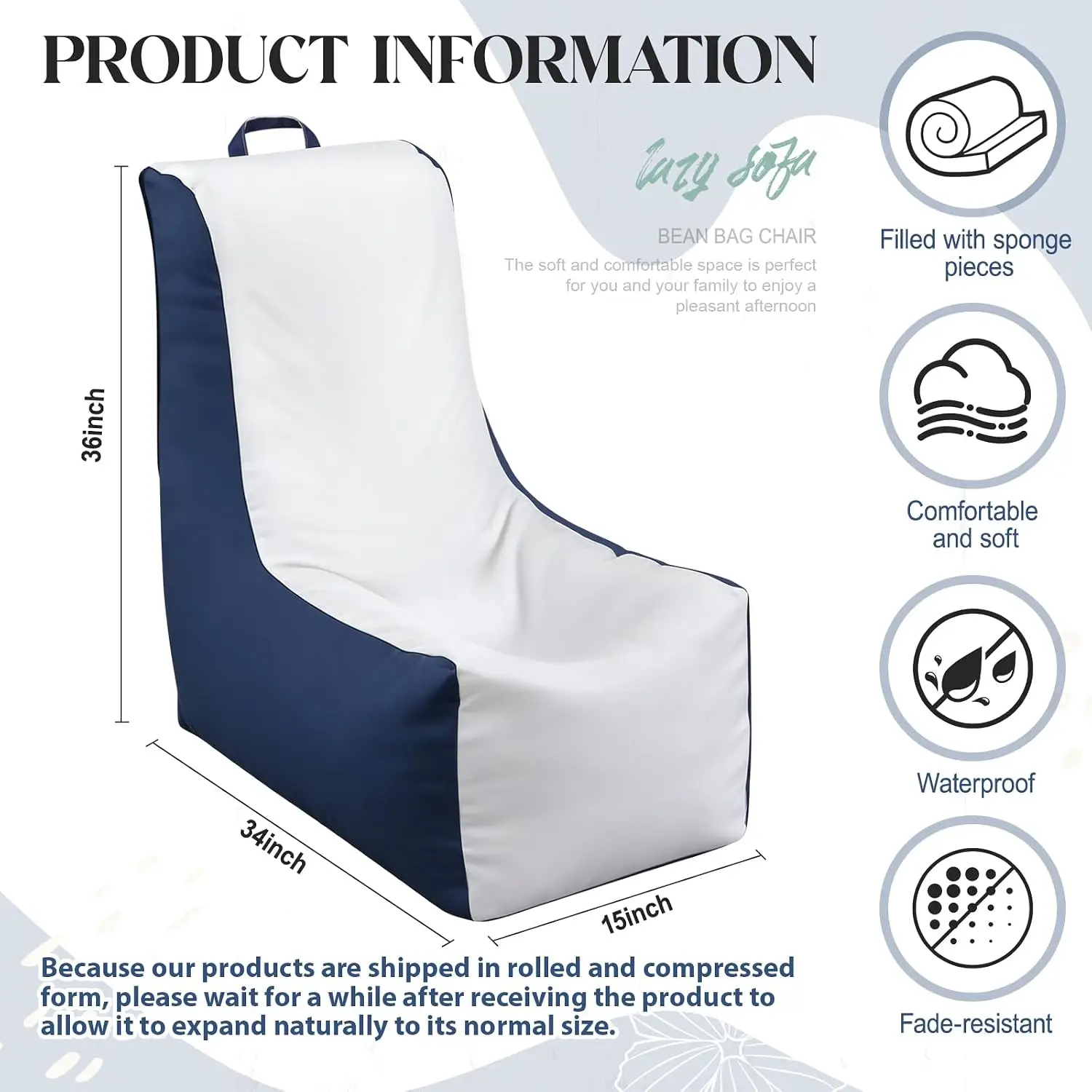 1 Adet Tekne Koltuk Minderi, S - Outdoor Camping Lounge Chairs incelemesi ve fiyatı