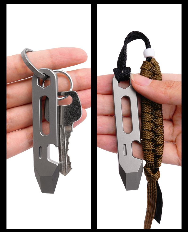 8 CM CNC TC4 Titanyum Alaşımlı - Outdoor Camping Essential Gear incelemesi ve fiyatı