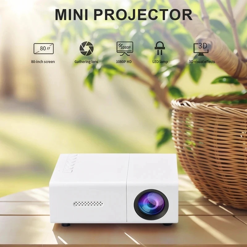1080P LED Mini Projektör, Uzak - Outdoor Camping Videos incelemesi ve fiyatı